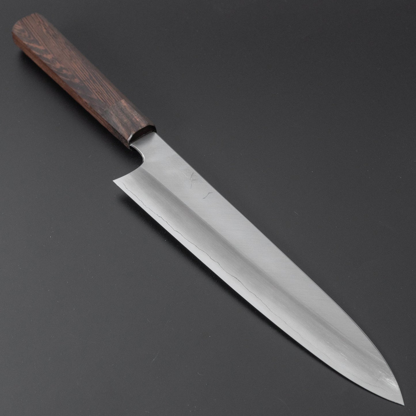 Hitohira Kikuchiyo Rikichi Silver #3 Migaki Gyuto 240mm Tagayasan Handle - HITOHIRA