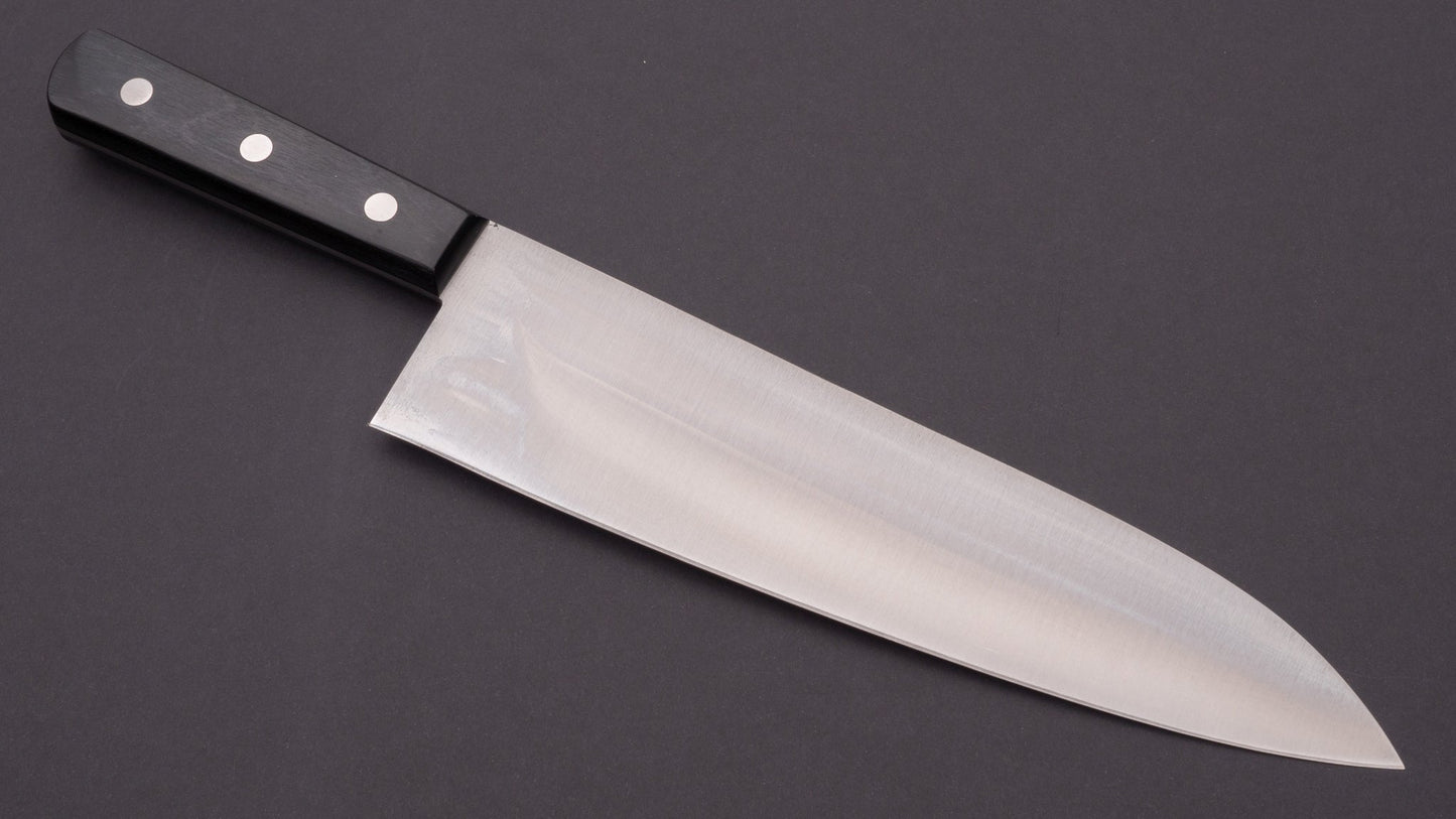 Masakane Vintage Stainless Komakiri Gyuto 240mm Pakka Handle (No Bolster/ No Signature) | HITOHIRA