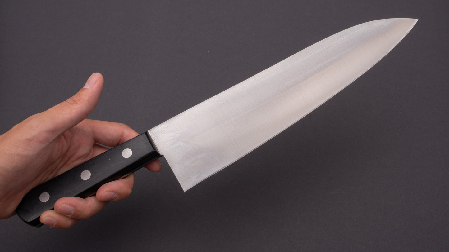 Masakane Vintage Stainless Komakiri Gyuto 240mm Pakka Handle (No Bolster/ No Signature) | HITOHIRA