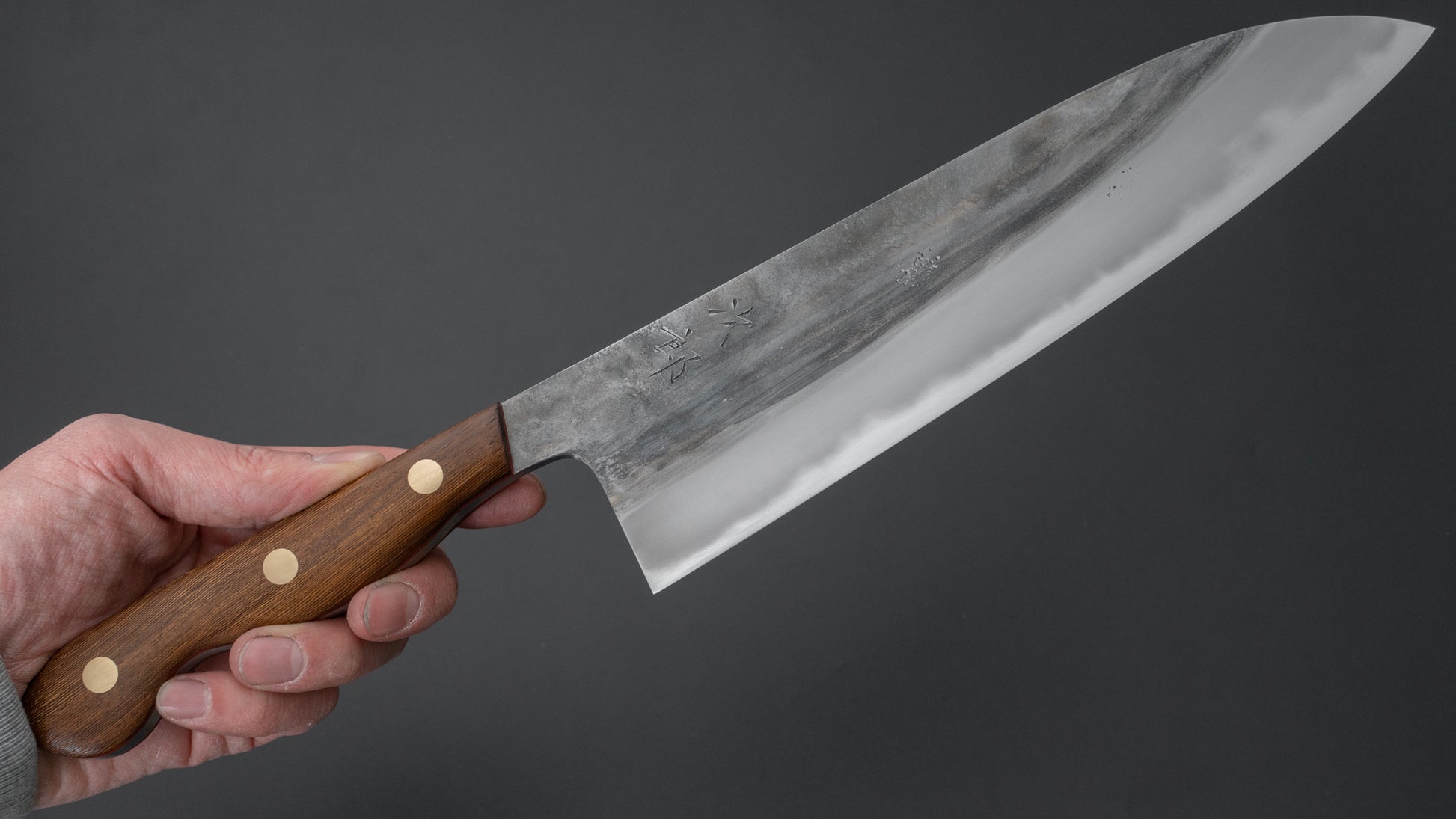 Jiro Tsuchime Yo Gyuto 225mm Tagayasan Handle (#423) - HITOHIRA