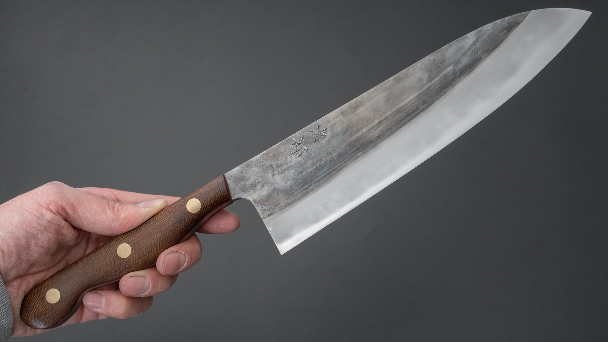 Jiro Tsuchime Yo Gyuto 225mm Tagayasan Handle (#424) - HITOHIRA