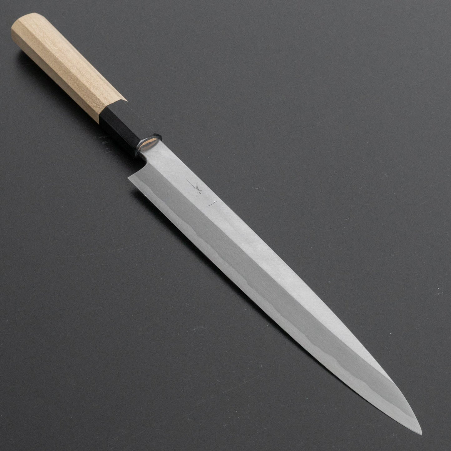 Hitohira Kikuchiyo Manzo White #3 Yanagiba 210mm Ho Wood Handle (Saya) - HITOHIRA