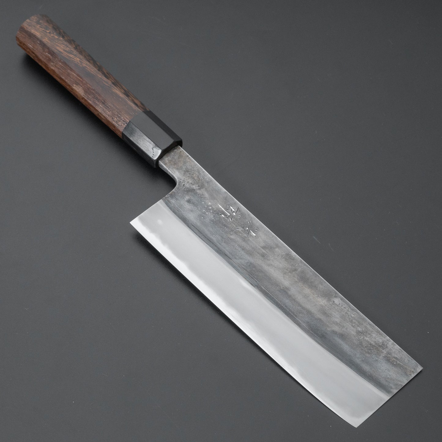 Jiro Tsuchime Wa Nakiri 180mm Taihei Tagayasan Handle (#426) - HITOHIRA