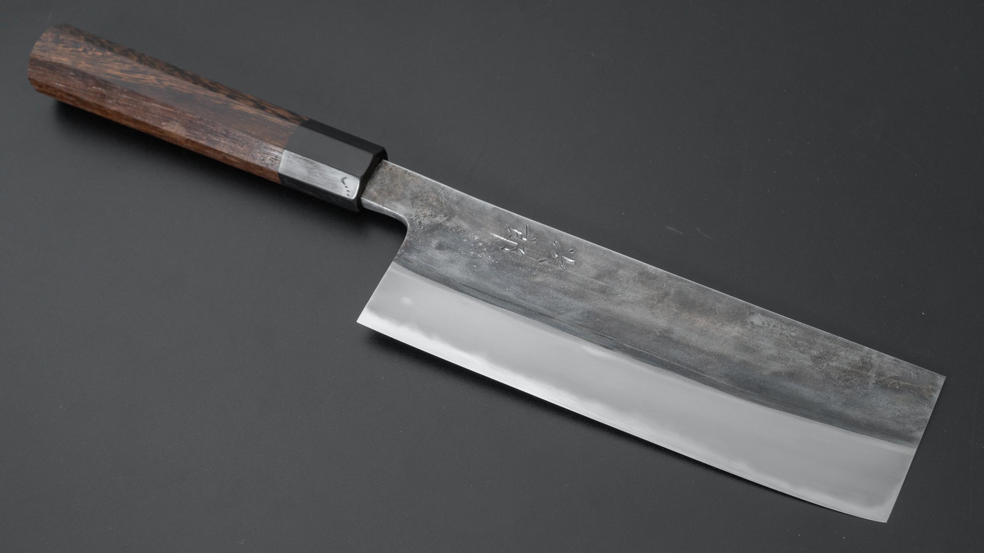 Jiro Tsuchime Wa Nakiri 180mm Taihei Tagayasan Handle (#426) - HITOHIRA