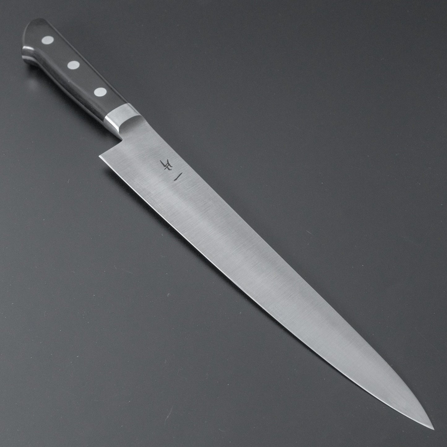 Hitohira FJ Semi Stainless Sujihiki 240mm Pakka Handle - HITOHIRA