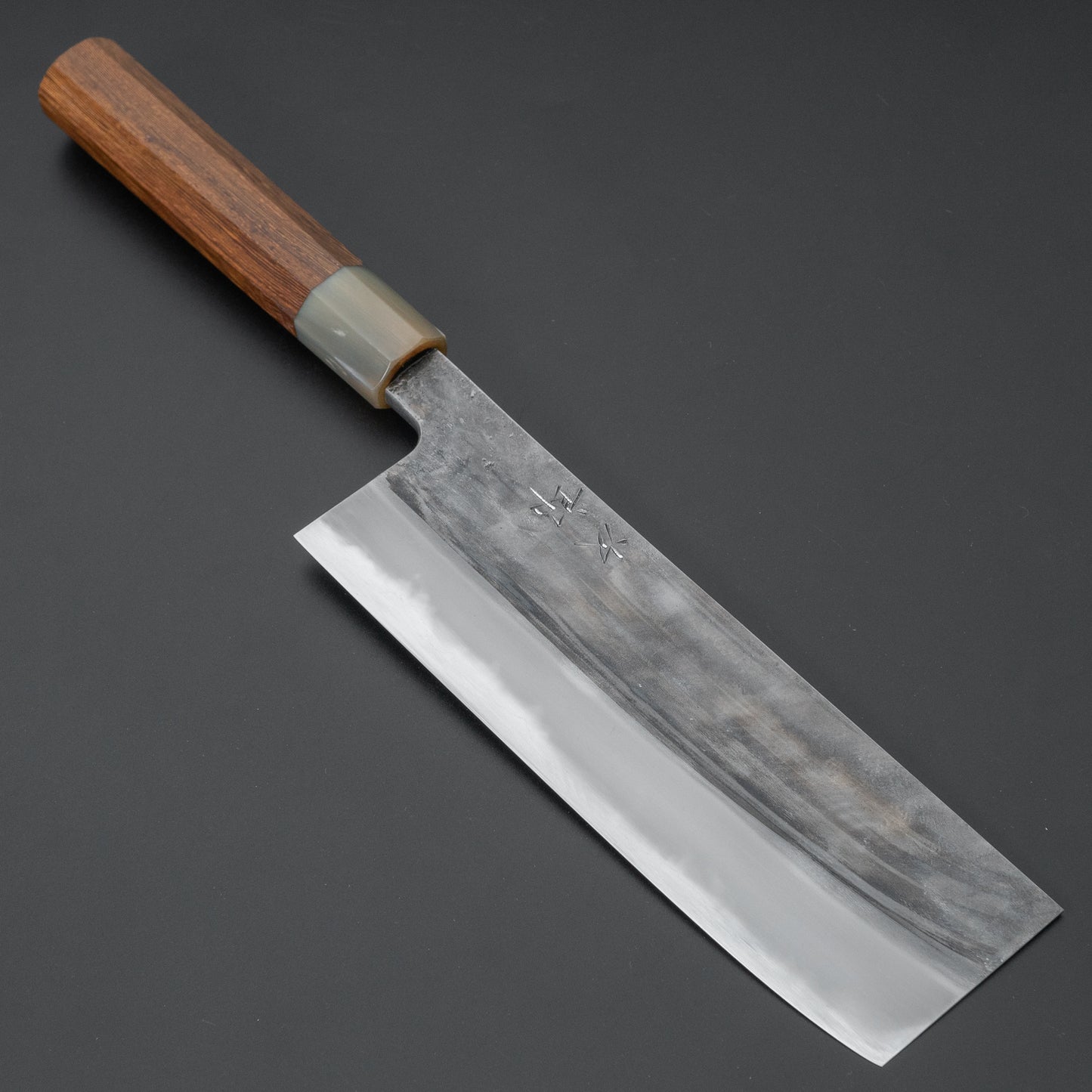 Jiro Tsuchime Wa Nakiri 180mm Taihei Tagayasan Handle (#428) - HITOHIRA