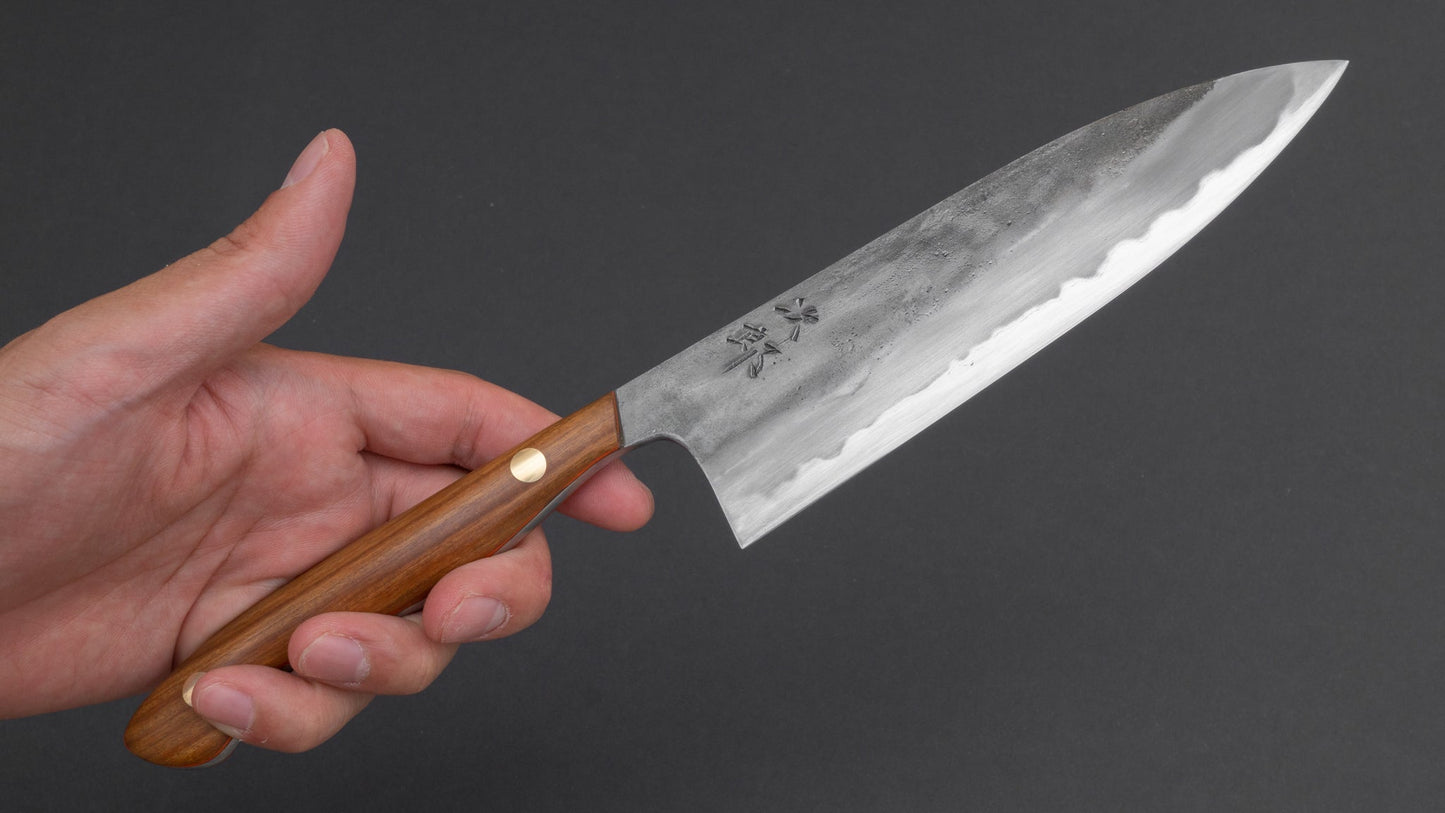 Jiro Tsuchime Yo Petty 150mm Lignum Vitae Handle (#023) | HITOHIRA