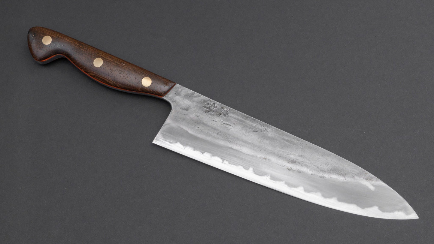 Jiro Tsuchime Yo Gyuto 210mm Tagayasan Handle (#024) | HITOHIRA