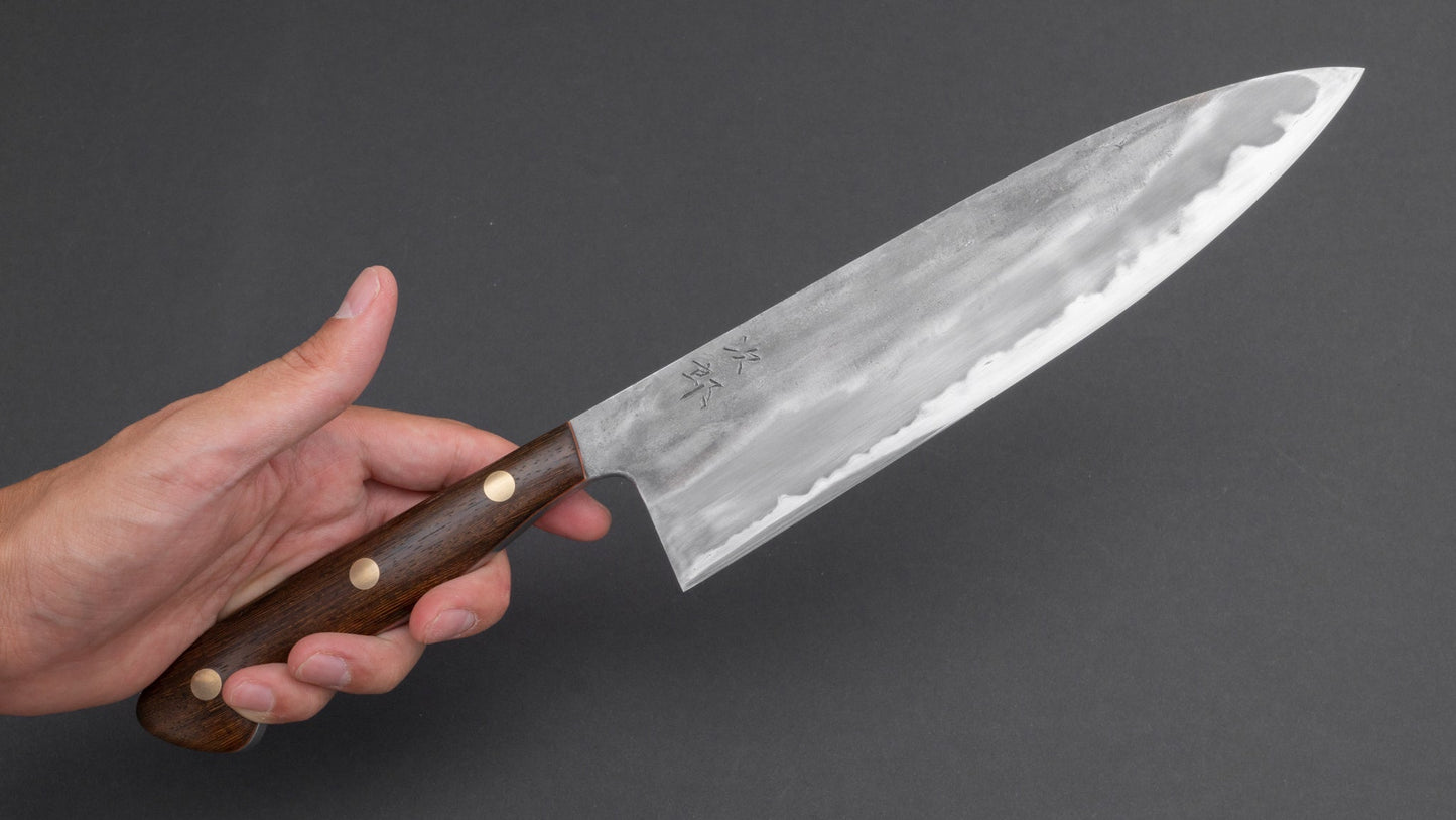 Jiro Tsuchime Yo Gyuto 210mm Tagayasan Handle (#025) | HITOHIRA