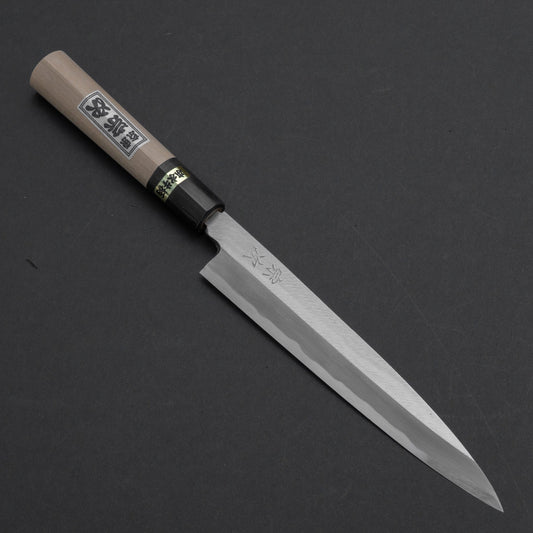 Morihei Munetsugu White #2 Yanagiba 180mm Ho Wood Handle | HITOHIRA