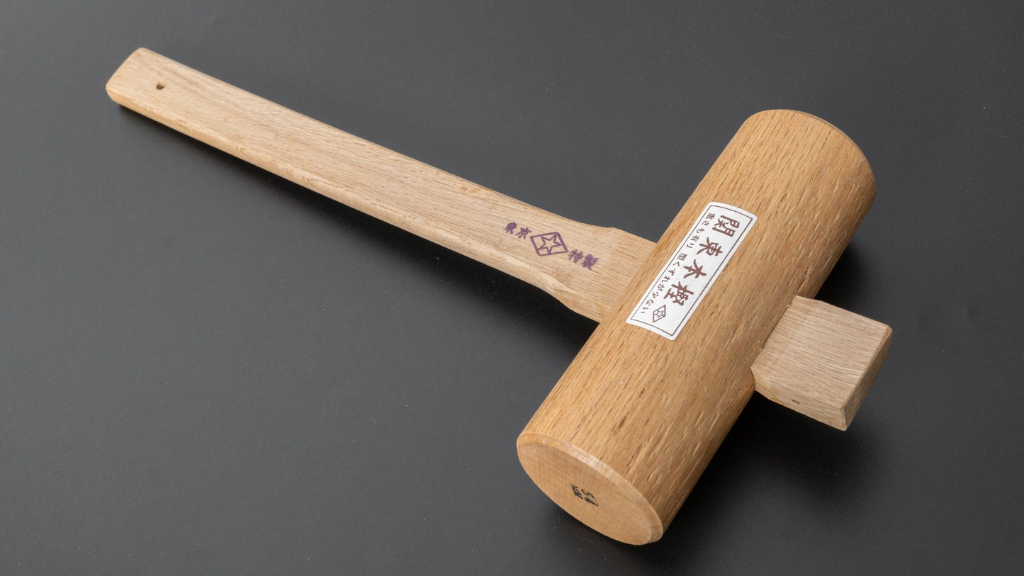 Morihei Hishiboshi Kanto Oak Wood Hammer 54mm - HITOHIRA