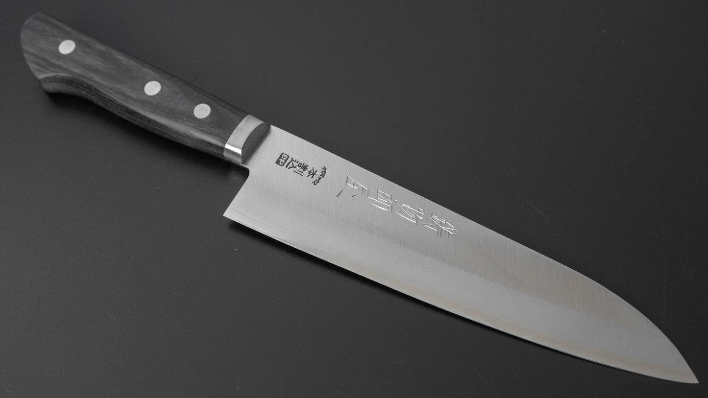 Hitohira Imojiya MZ Chromax Gyuto 180mm Pakka Handle | HITOHIRA