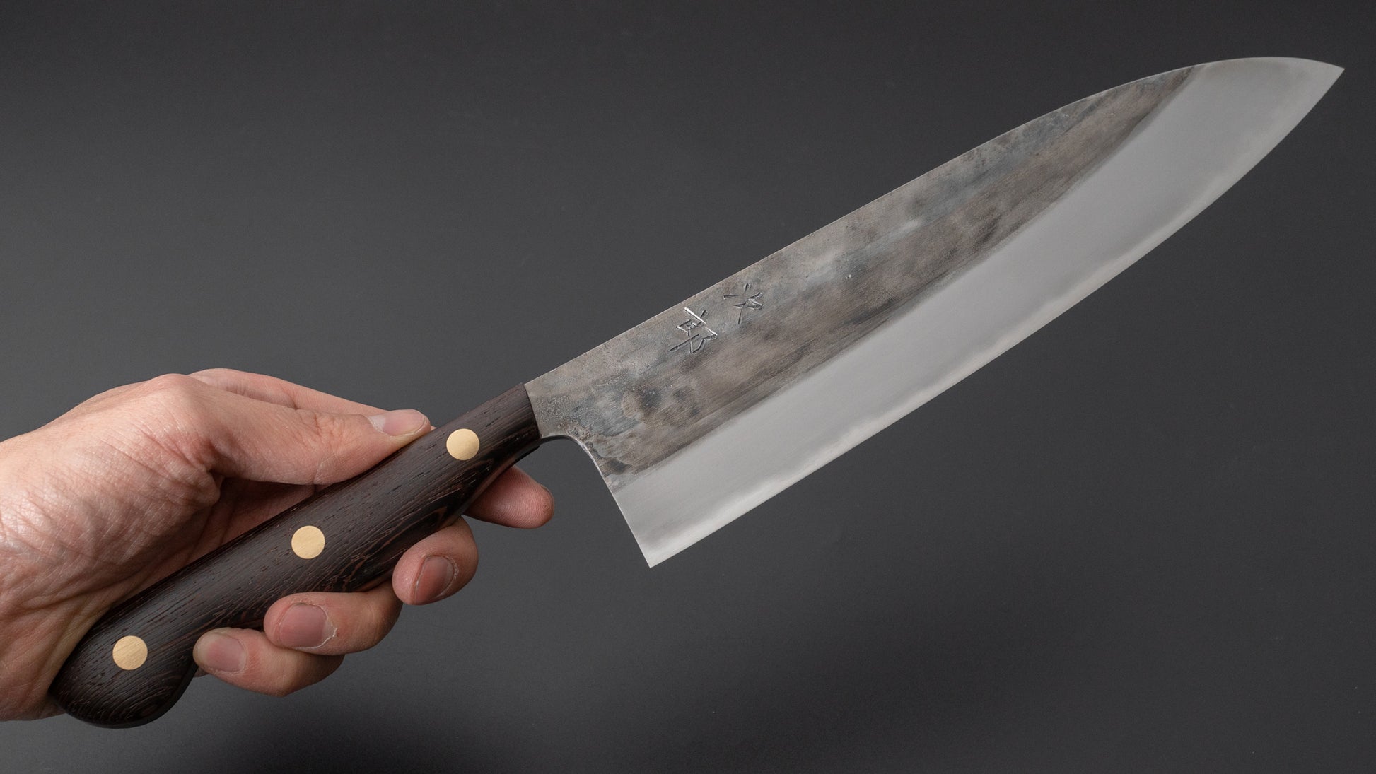 Jiro Tsuchime Yo Gyuto 240mm Tagayasan Handle (#441) - HITOHIRA