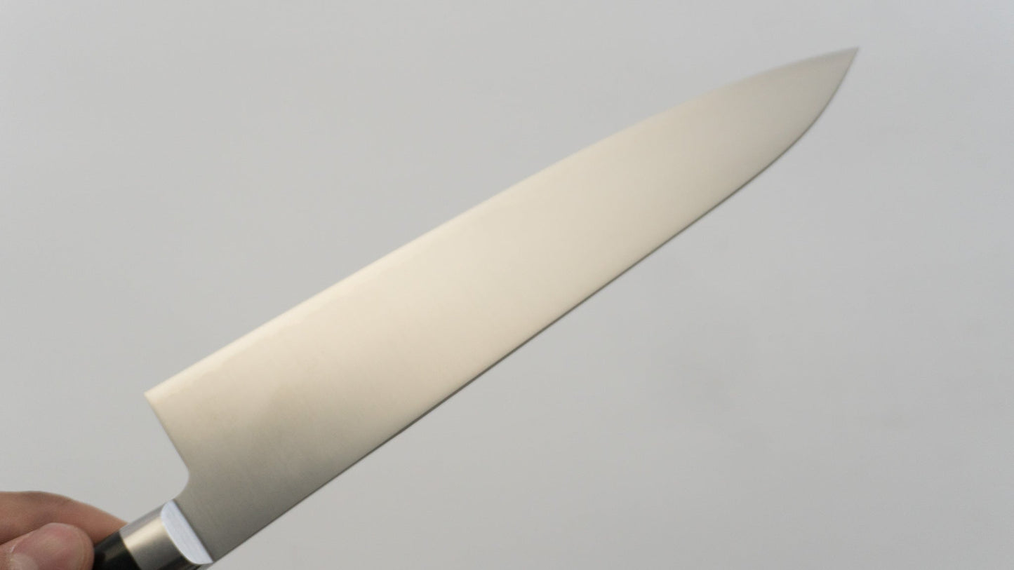 Hitohira T10 Migaki Gyuto 210mm Pakka Handle - HITOHIRA