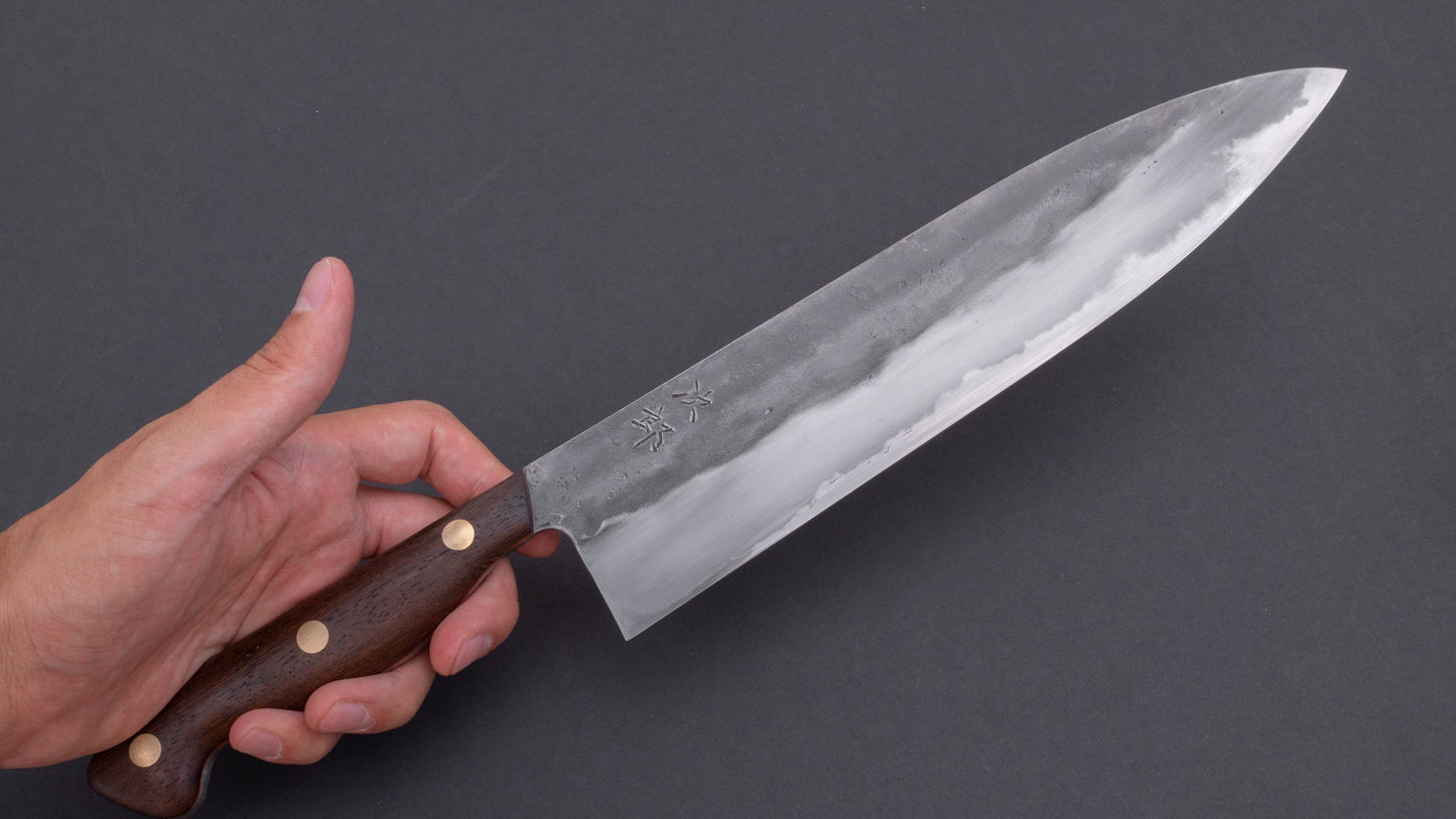 Jiro Tsuchime Yo Gyuto 240mm Tagayasan Handle (#035) | HITOHIRA