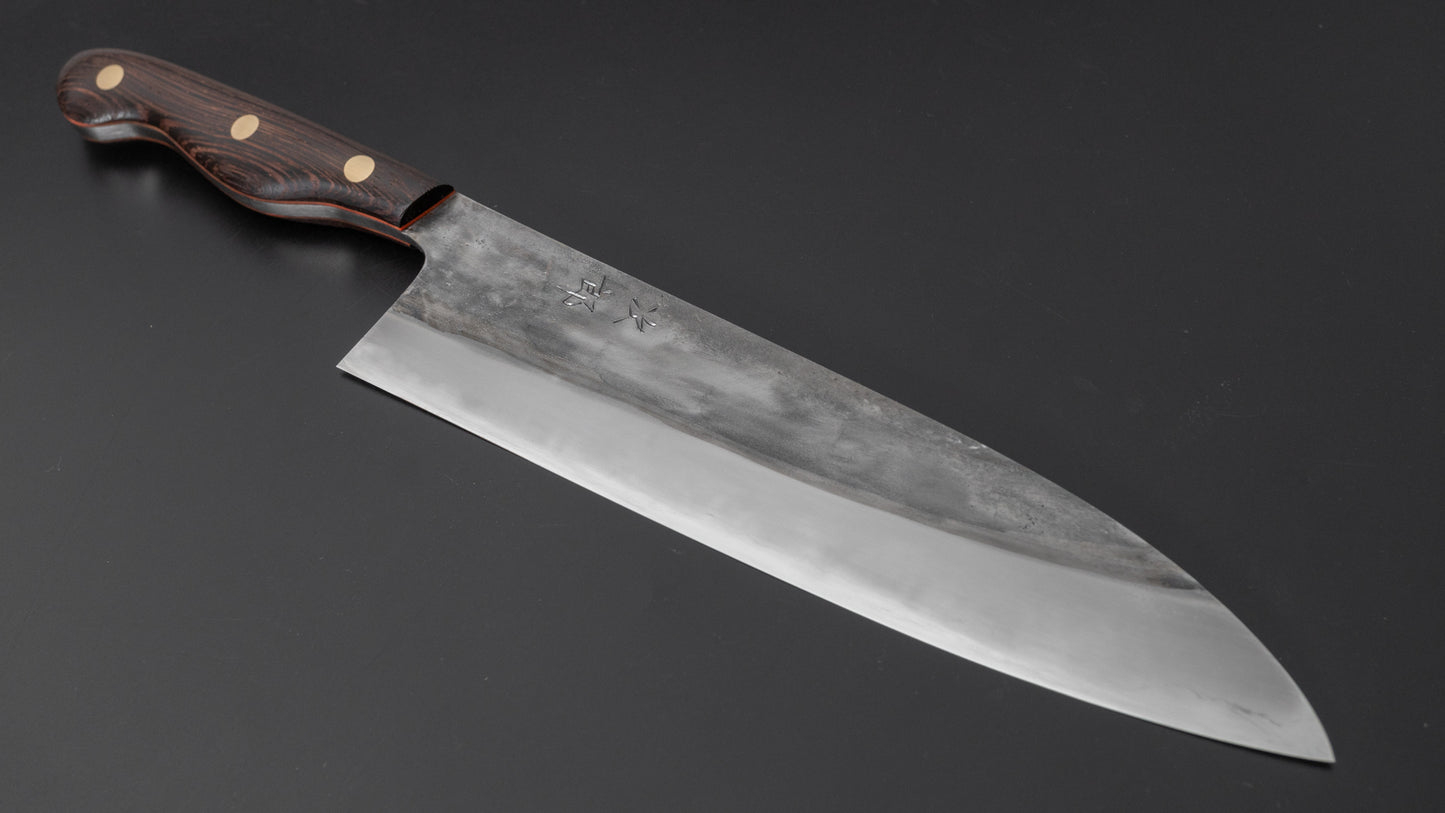 Jiro Tsuchime Yo Gyuto 240mm Tagayasan Handle (#443) - HITOHIRA