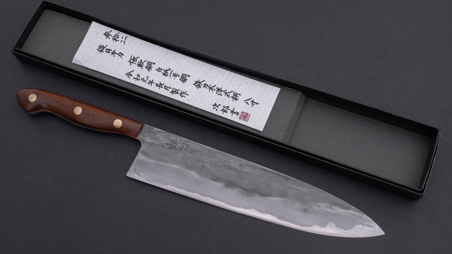 Jiro Tsuchime Yo Gyuto 240mm Tagayasan Handle (#034) | HITOHIRA