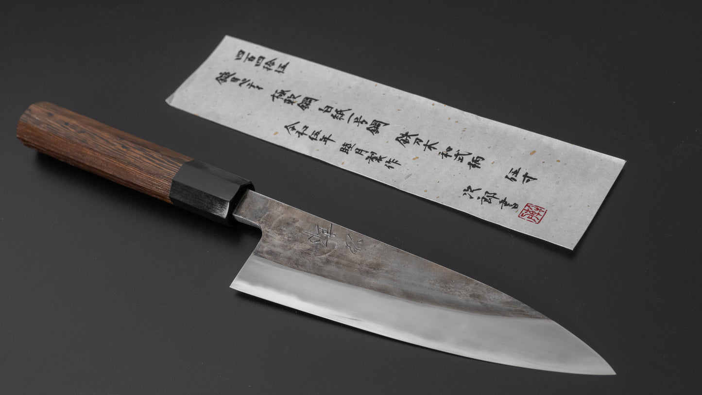 Jiro Tsuchime Wa Petty 150mm Taihei Tagayasan Handle (#445) - HITOHIRA