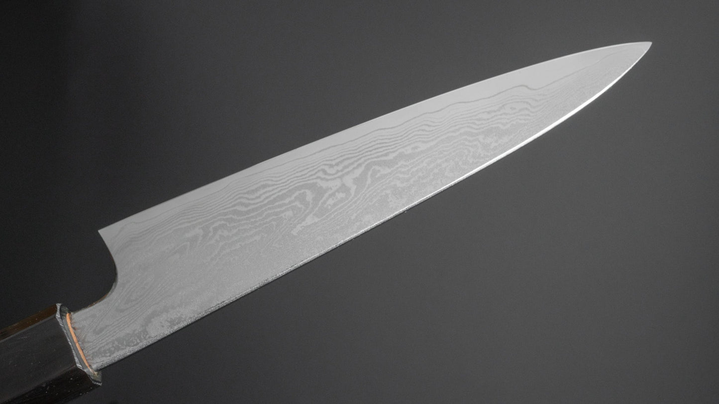 Hitohira Sakura Damascus Petty 135mm Sakura Handle (Rikichi/ Limited) - HITOHIRA