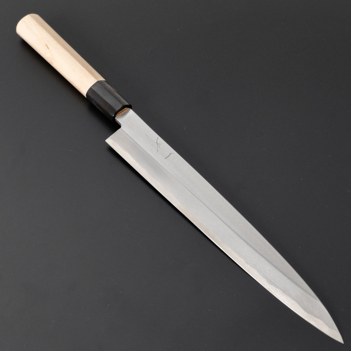 Hitohira Gorobei Blue #2 Yanagiba 240mm Ho Wood Handle (D-Shape) - HITOHIRA