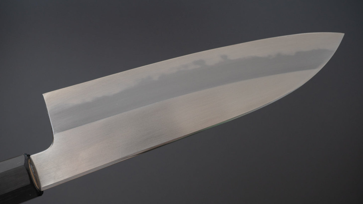 Hitohira Kikuchiyo Ren White #2 Santoku 180mm Ho Wood Handle | HITOHIRA