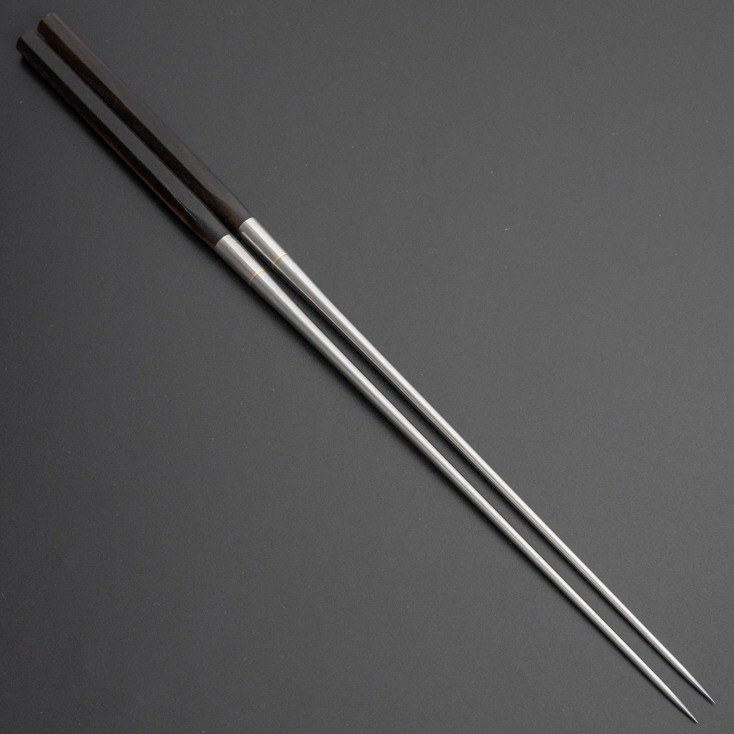 Hitohira Ebony Moribashi Chopstick 210mm Hexagonal - HITOHIRA