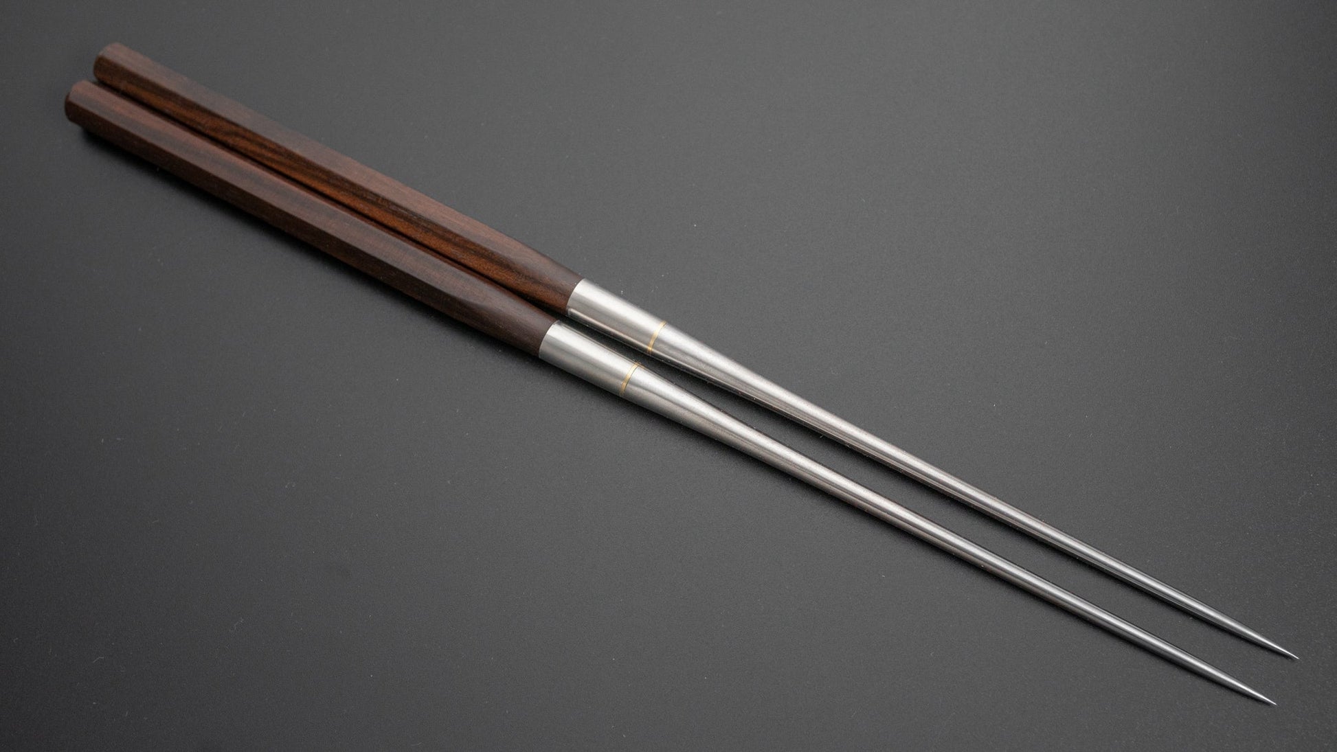 Hitohira Ebony Moribashi Chopstick 135mm Hexagonal - HITOHIRA