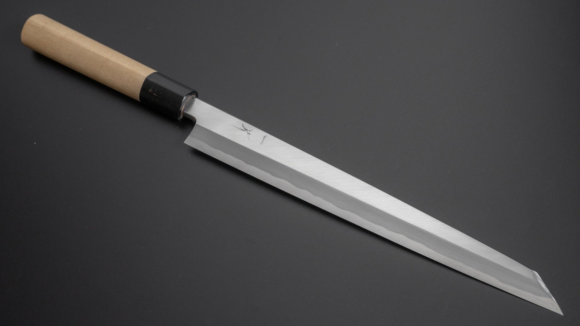 Hitohira Tanaka Mosuke White #2 Kiritsuke Yanagiba 270mm Ho Wood Handle (D-Shape/ Saya) - HITOHIRA