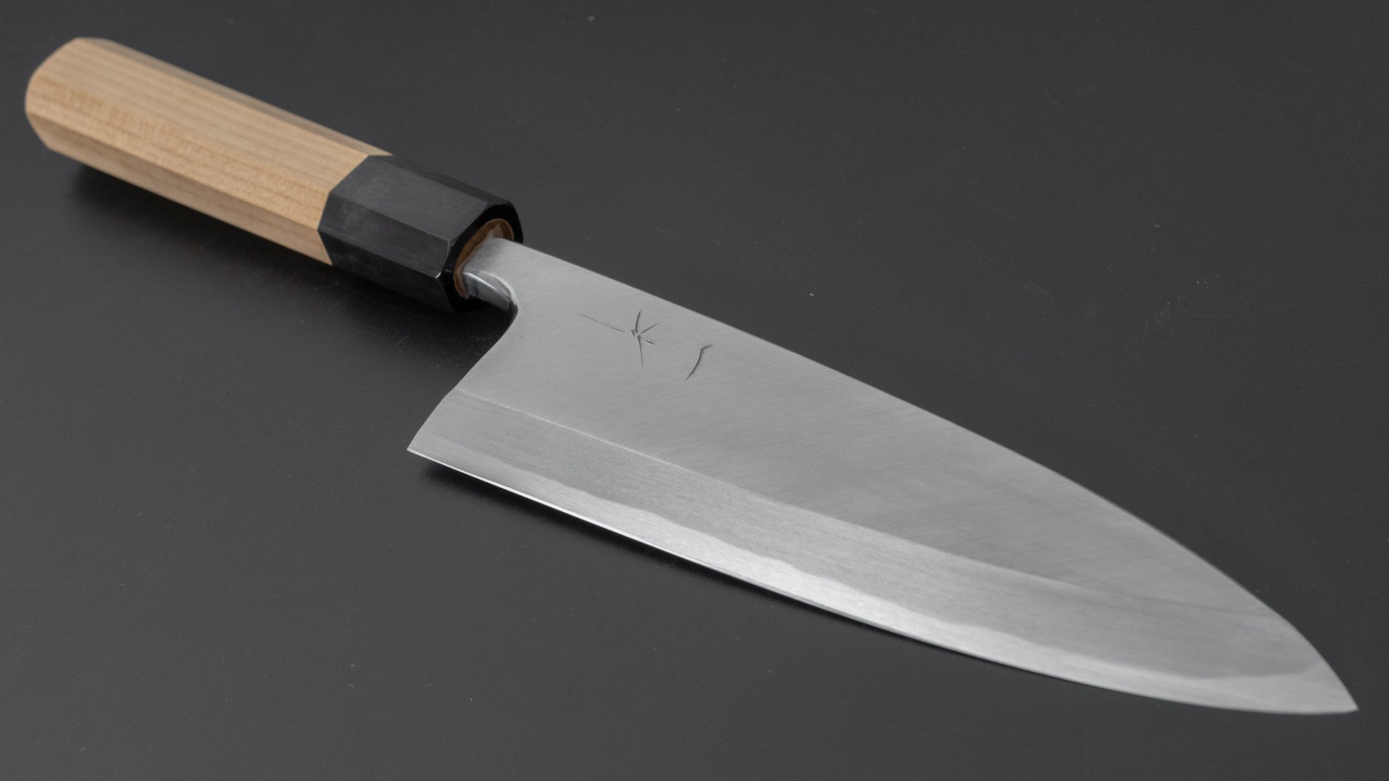 Hitohira Tanaka Manzo White #2 Deba 165mm Ho Wood Handle (Saya) - HITOHIRA