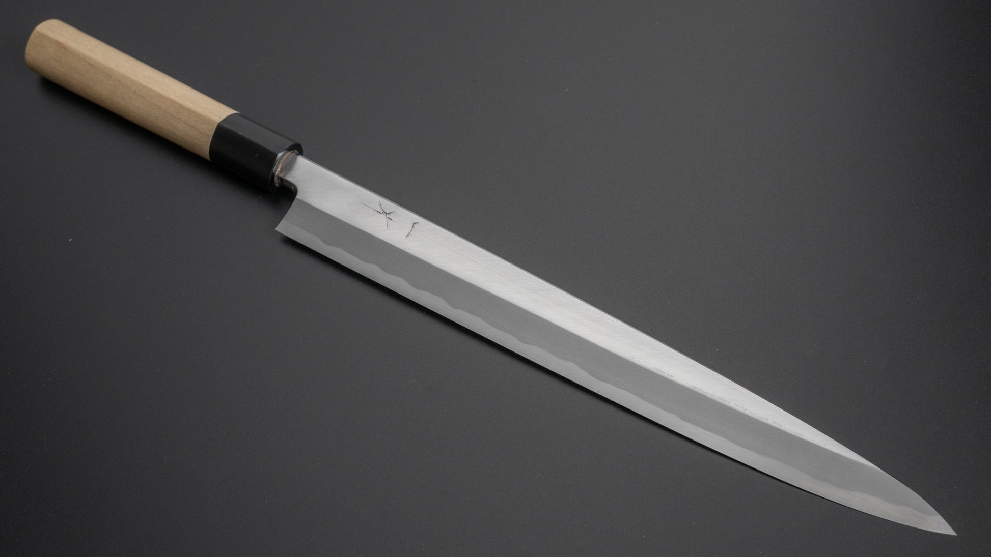 Hitohira Tanaka Mosuke White #2 Yanagiba 300mm Ho Wood Handle (D-Shape/ Saya) - HITOHIRA