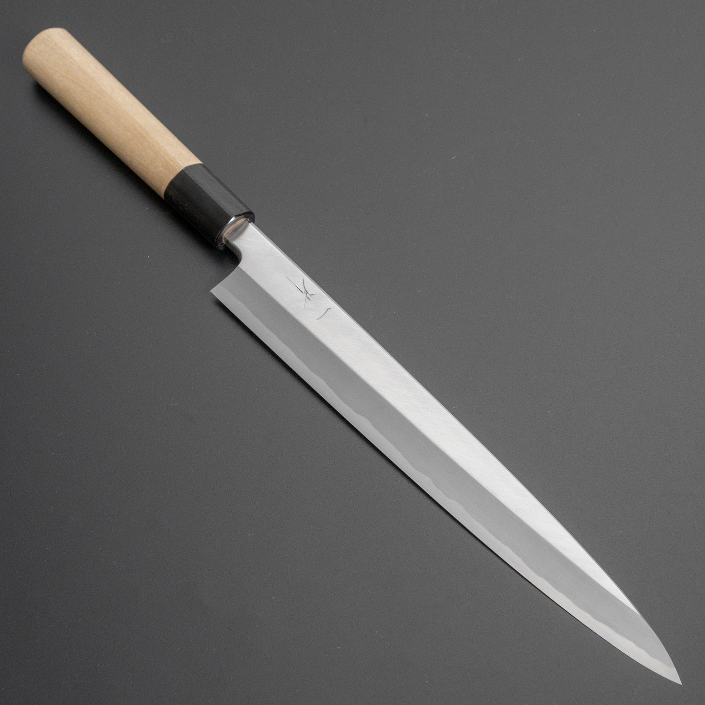 Hitohira Tanaka Mosuke White #2 Yanagiba 240mm Ho Wood Handle (D-Shape/ Saya) - HITOHIRA