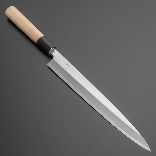 Hitohira Tanaka Mosuke White #2 Yanagiba 240mm Ho Wood Handle (D-Shape/ Saya) - HITOHIRA