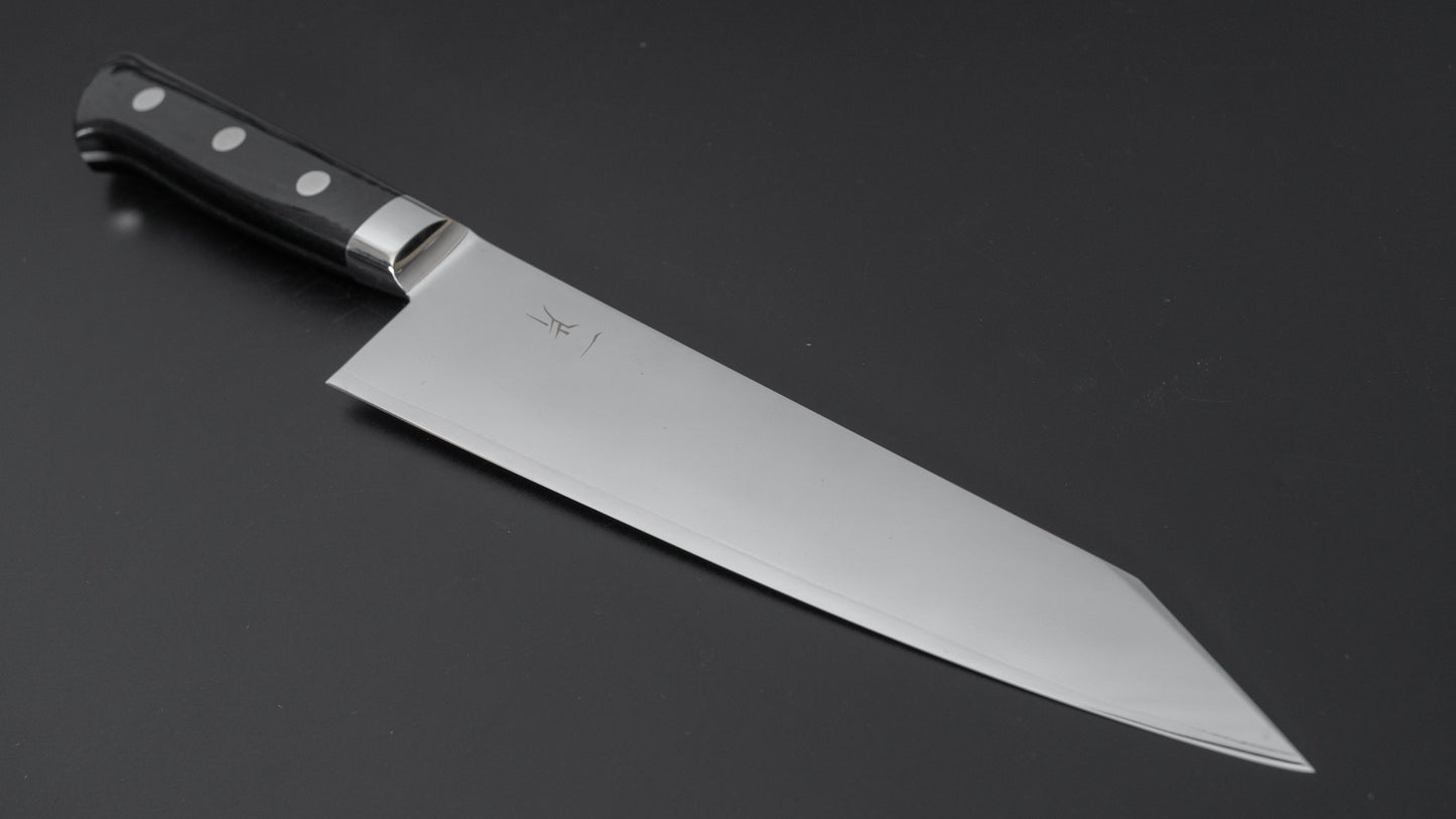 Hitohira FJ SG2 Gyuto 210mm Linen Micarta Handle (Mirror Polished) - HITOHIRA