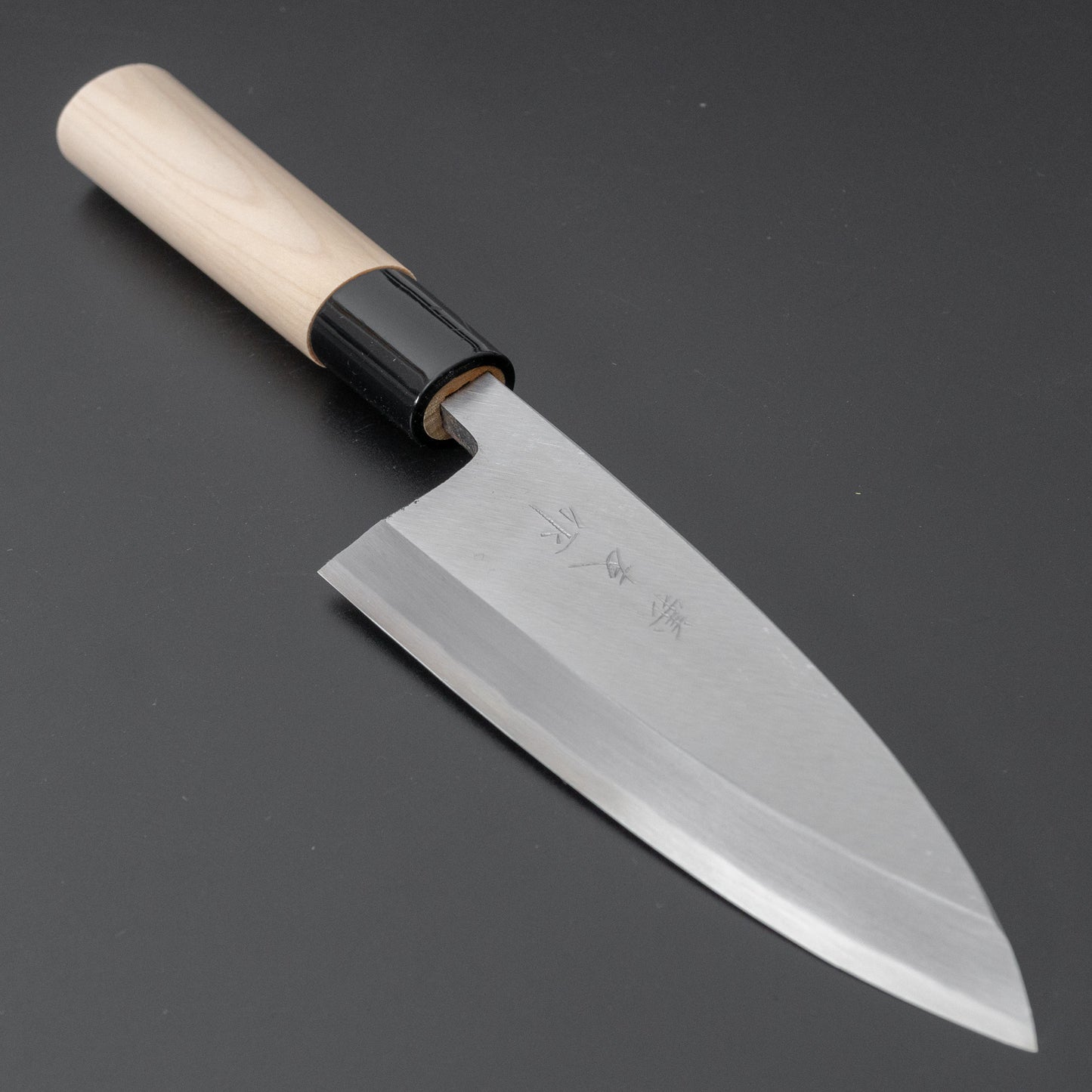 Morihei Yoshitomo Deba 135mm Poplar Handle - HITOHIRA