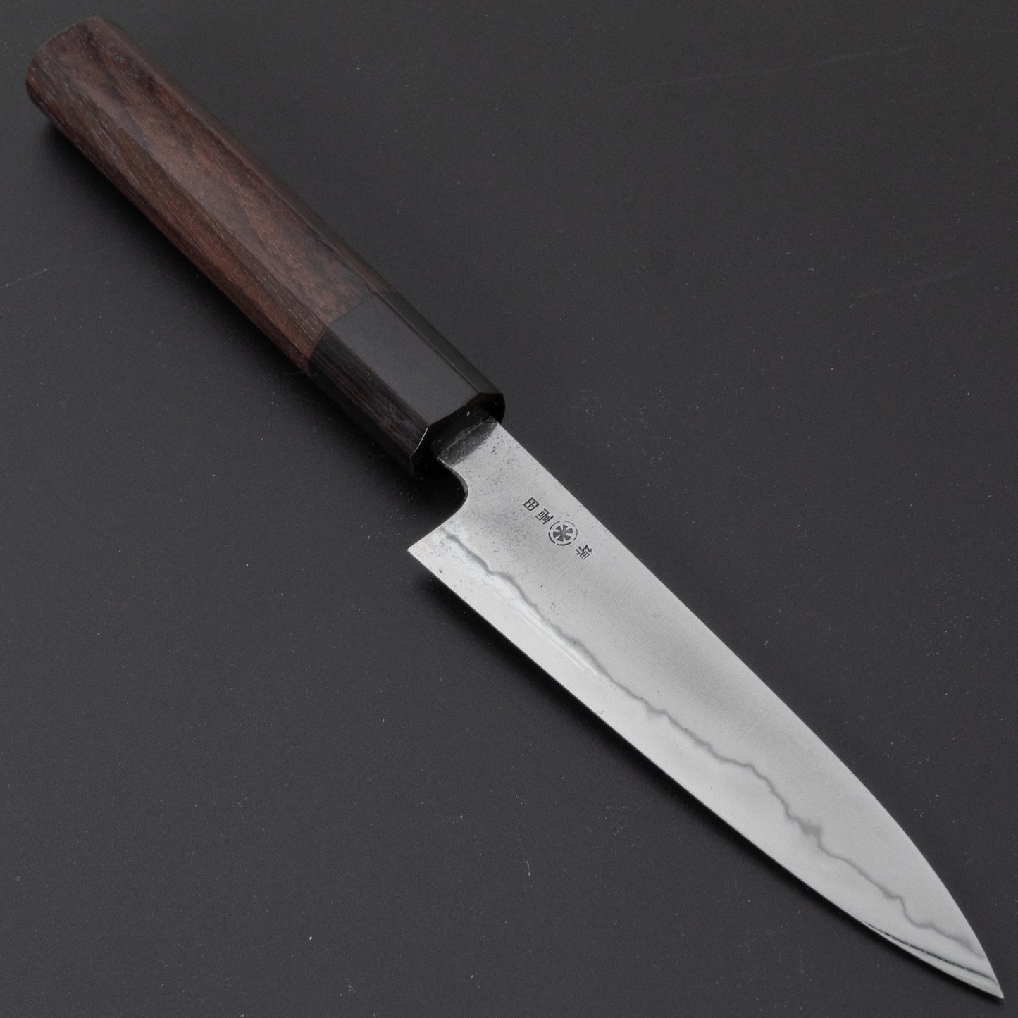 Takada no Hamono White #1 Suiboku Petty 135mm Rosewood Handle - HITOHIRA