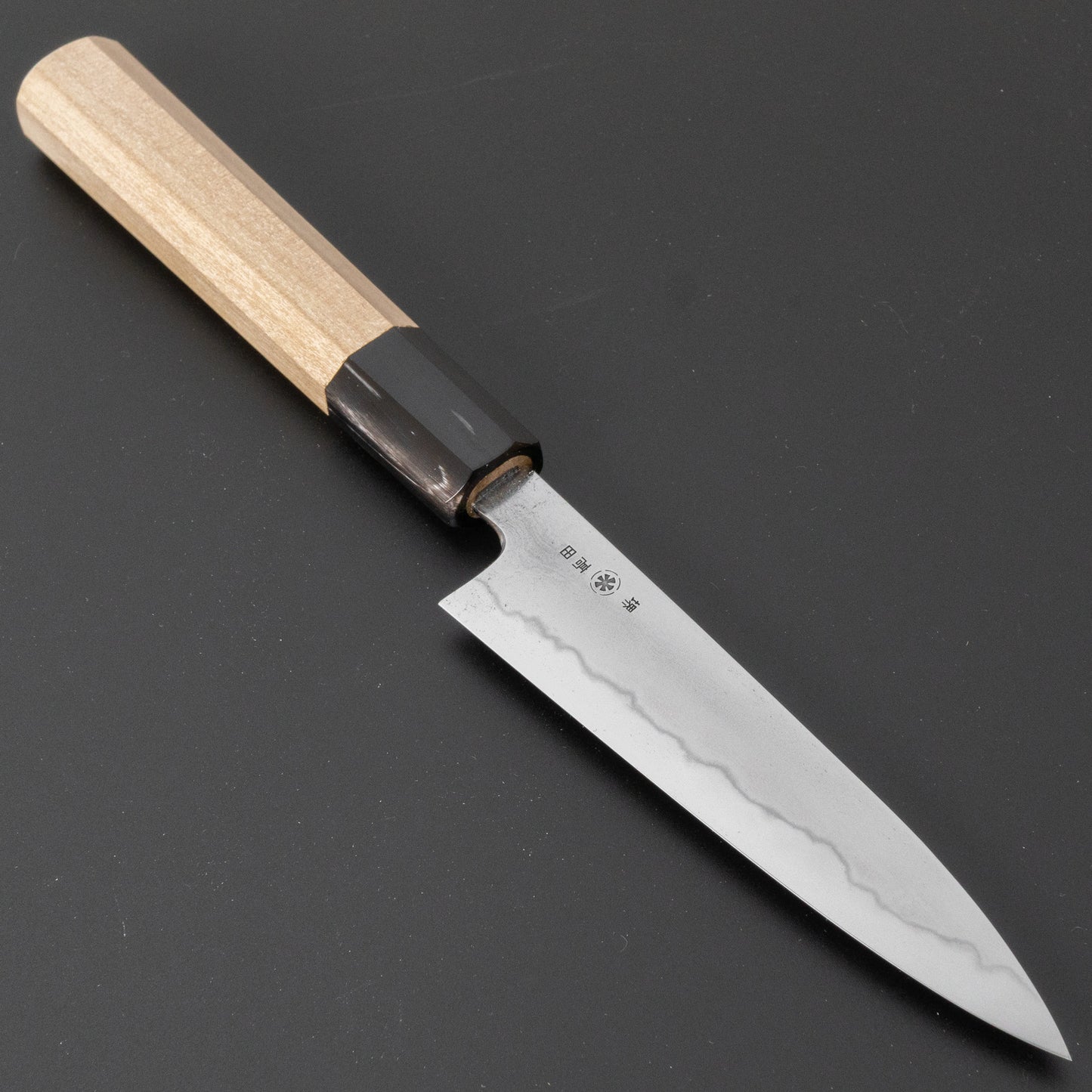 Takada no Hamono White #1 Suiboku Petty 135mm Ho Wood Handle - HITOHIRA