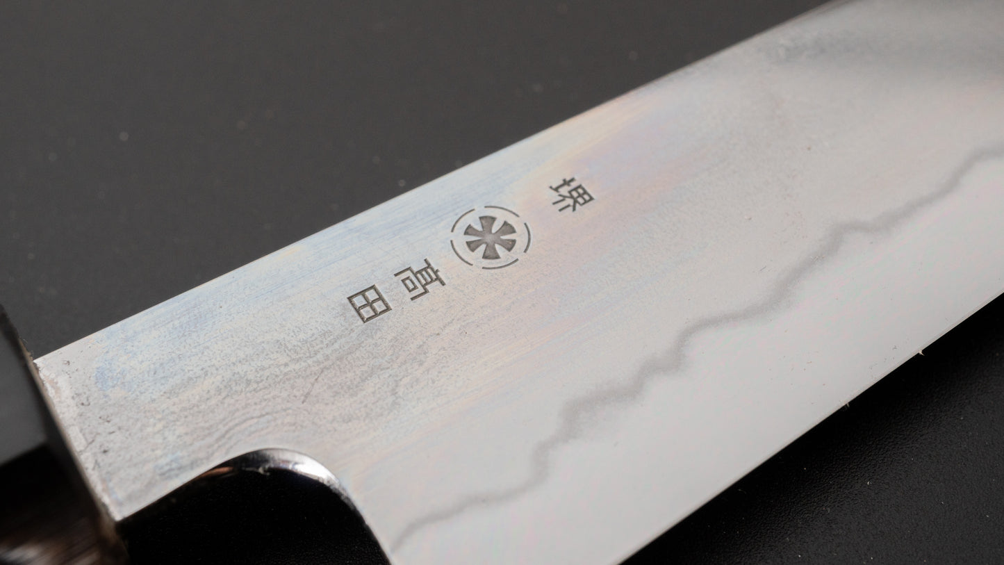 Takada no Hamono White #1 Suiboku Petty 135mm Ho Wood Handle - HITOHIRA