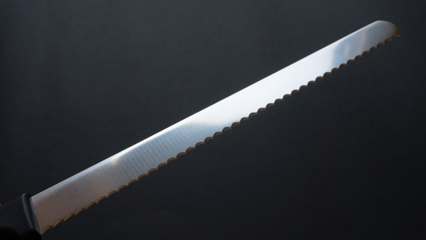 Hitohira Mumei Stainless Bread Knife 300mm Plastic Handle - HITOHIRA