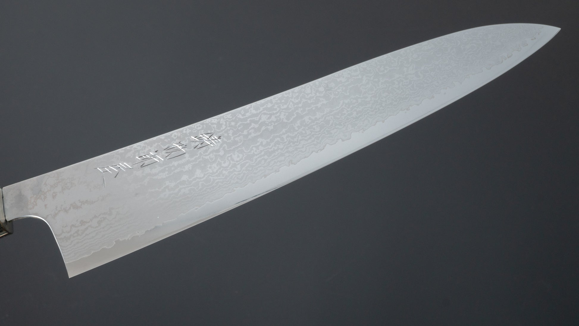 Hitohira Imojiya TH Damascus Gyuto 240mm Fusion Tagayasan Handle - HITOHIRA