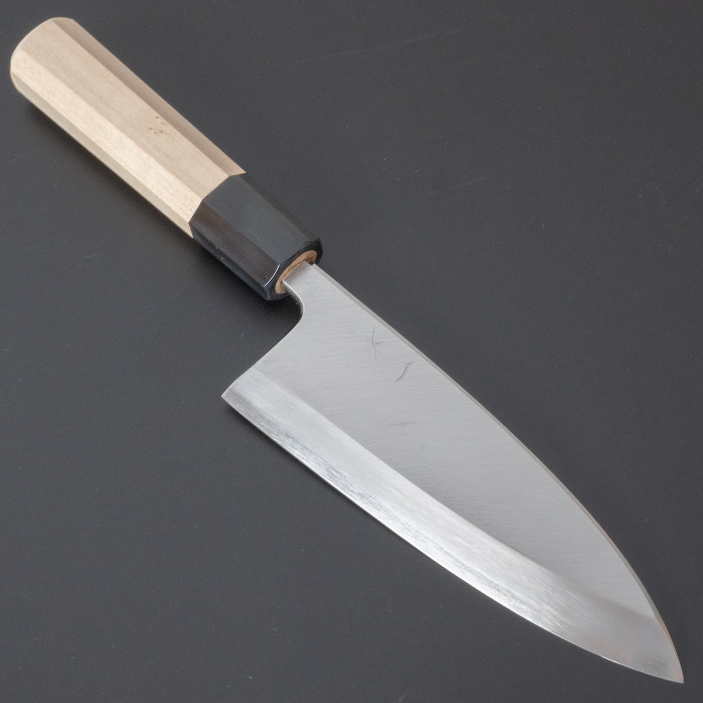 Hitohira Kikuchiyo Rikichi Silver #3 Deba 150mm Ho Wood Handle (Saya) - HITOHIRA