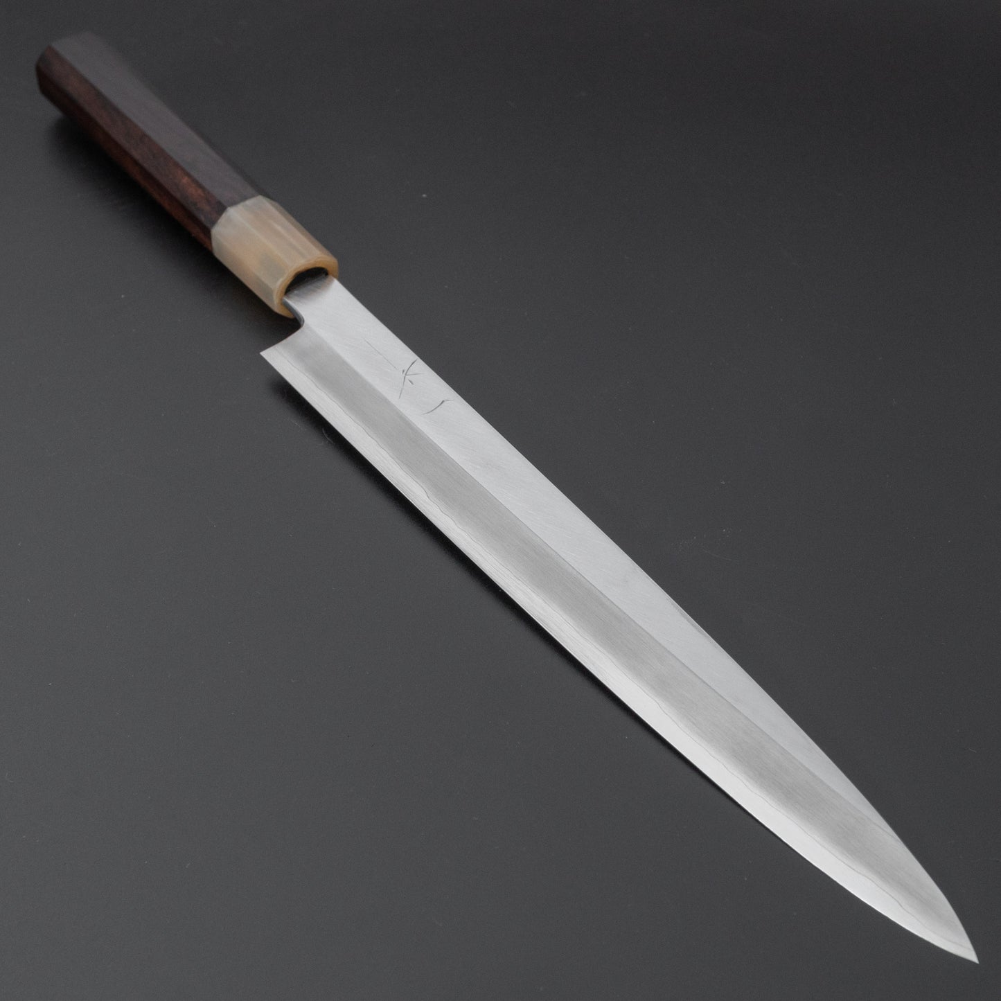 Hitohira Kikuchiyo Mosuke Silver #3 Yanagiba 270mm Ebony Handle (Saya) - HITOHIRA