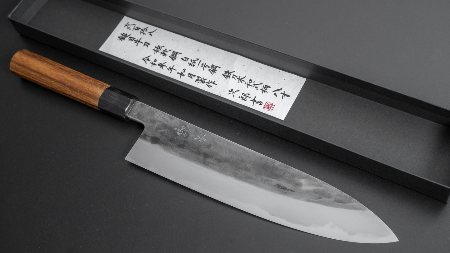 Jiro Tsuchime Wa Gyuto 240mm Taihei Tagayasan Handle (#218) - HITOHIRA