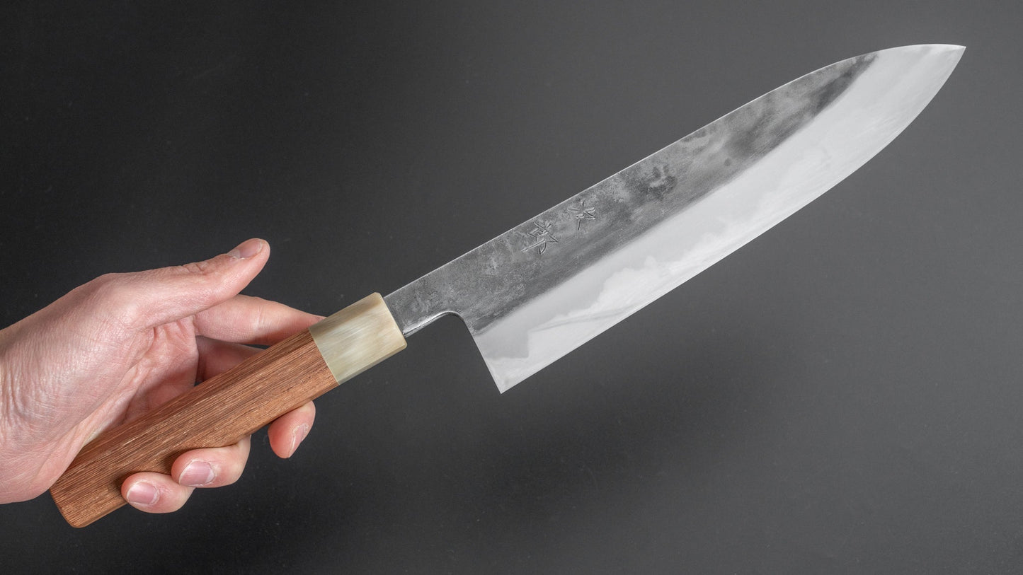 Jiro Tsuchime Wa Gyuto 240mm Taihei Tagayasan Handle (#219) - HITOHIRA