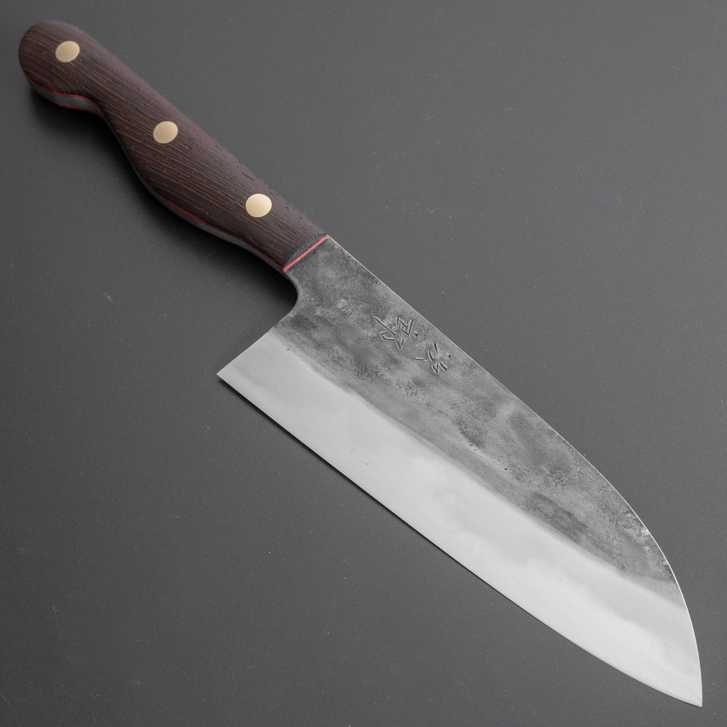 Jiro Tsuchime Yo Santoku 165mm Tagayasan Handle (#221) - HITOHIRA