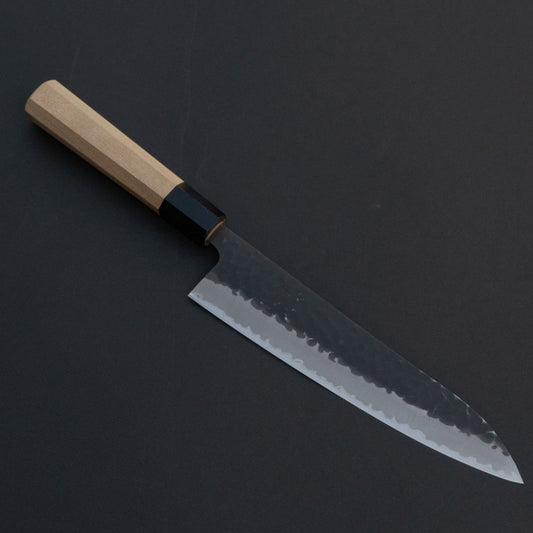 Hitohira Futana SB Kuro Tsuchime Gyuto 210mm Ho Wood Handle - HITOHIRA