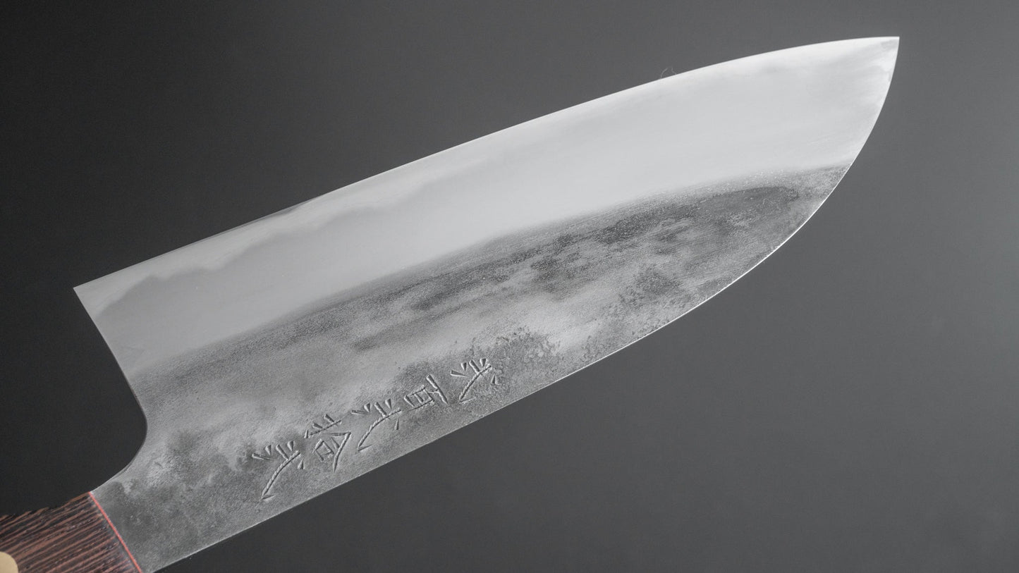 Jiro Tsuchime Yo Santoku 165mm Tagayasan Handle (#222) - HITOHIRA