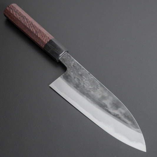 Jiro Tsuchime Wa Santoku 165mm Taihei Tagayasan Handle (#224) - HITOHIRA