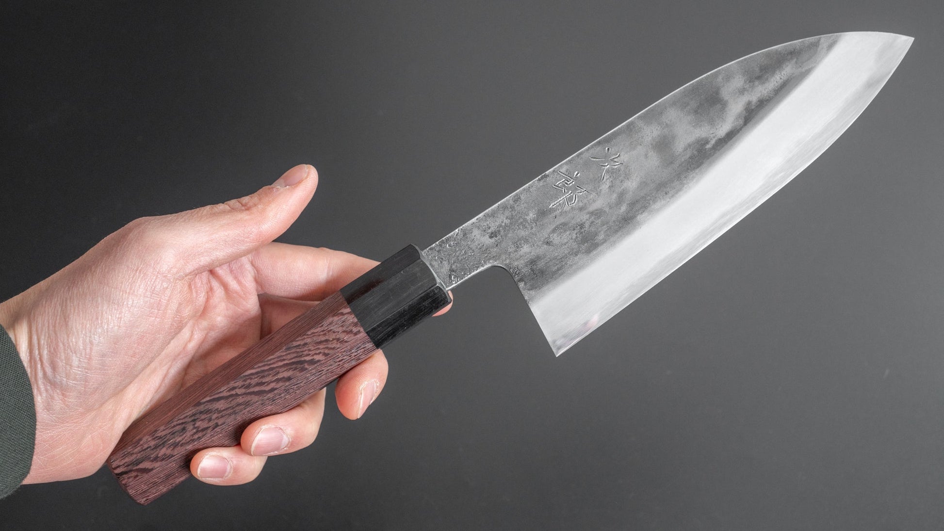 Jiro Tsuchime Wa Santoku 165mm Taihei Tagayasan Handle (#224) - HITOHIRA