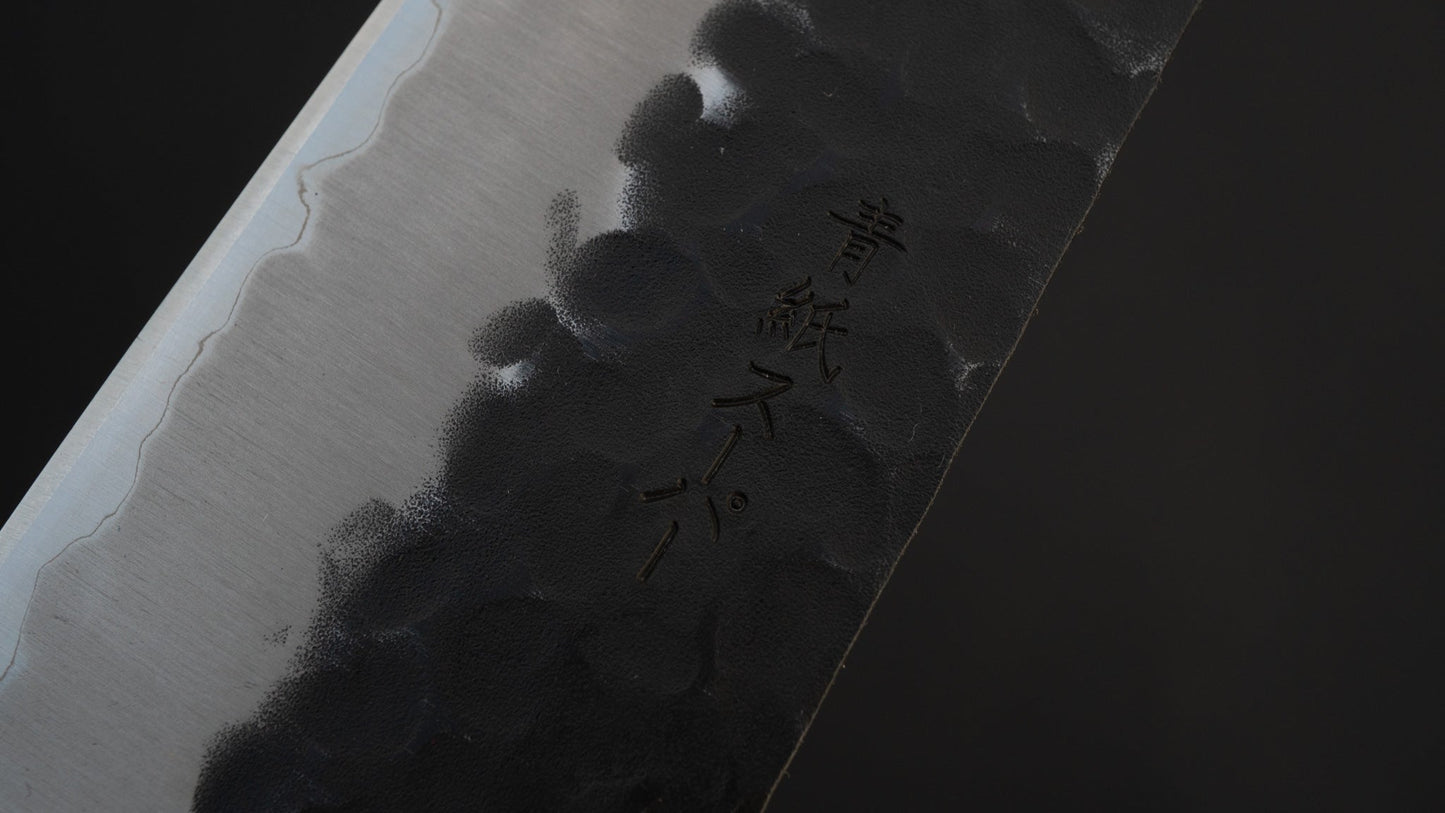 Hitohira Futana SB Kuro Tsuchime Gyuto 210mm (No Handle) - HITOHIRA