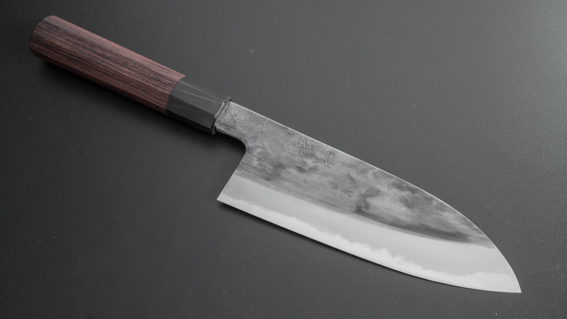 Jiro Tsuchime Wa Santoku 165mm Taihei Tagayasan Handle (#226) - HITOHIRA